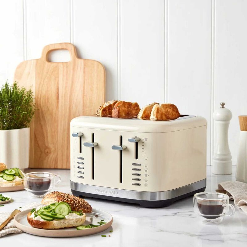 KitchenAid 4 Slice Toaster - Almond Cream image number 1